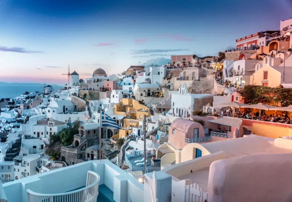 eSIM Santorini - Compra datos de viaje prepago para Santorini, Grecia