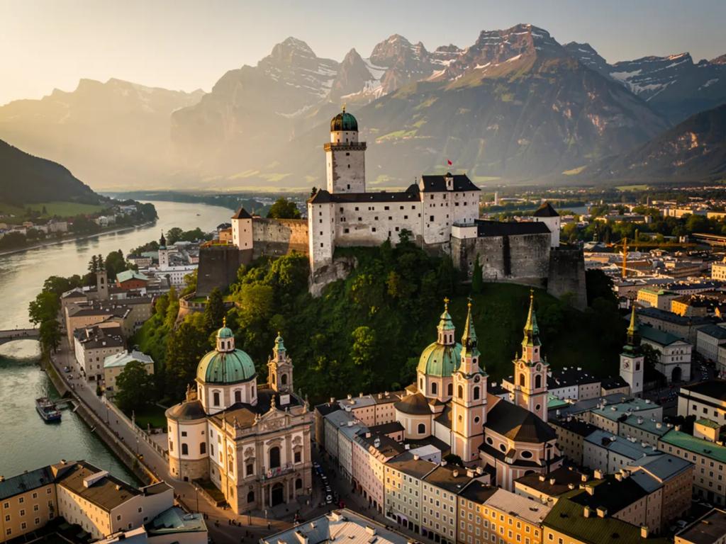 eSIM Salzburg - Compra datos de viaje prepago para Salzburg, Austria