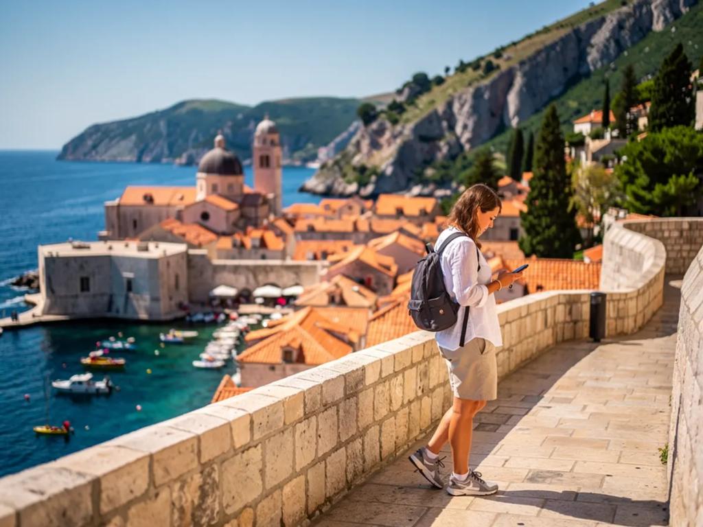 Destino de viaje Croacia - Compra eSIM Croacia para internet móvil