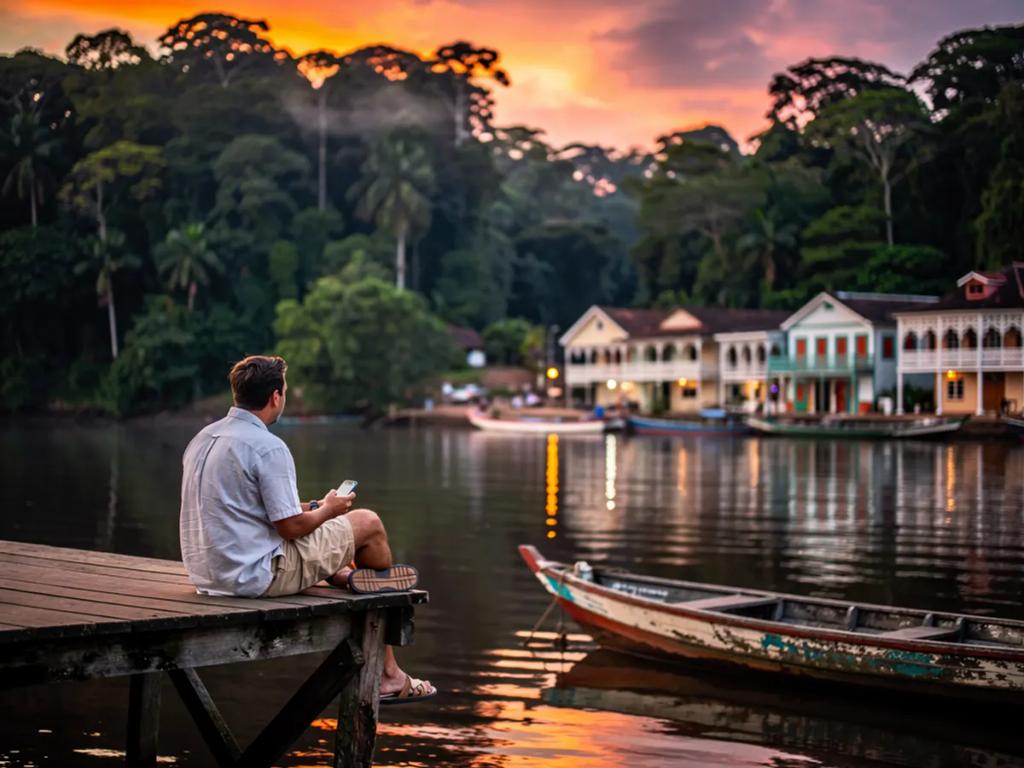 Destino de viaje Surinam - Compra eSIM Surinam para internet móvil
